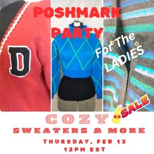 Posh Sweater Sales & Unlisted items